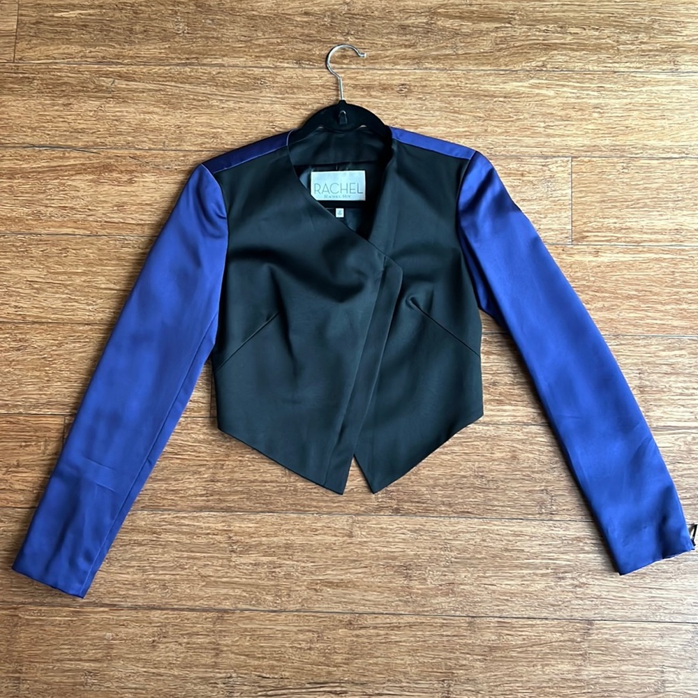 Rachel Roy Tuxedo Blazer Purple/Black (Never Worn)